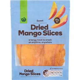 Woolworths Dried Mango Slices 130g