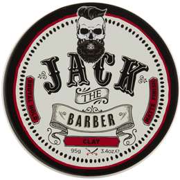 Jack The Barber Clay Mens Hair Styler Brutal Hold Matte Finish 95g
