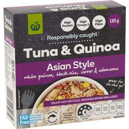Woolworths Asian Style Tuna Quinoa Salad 185g