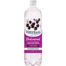 Waterfords Sparkling Water Blackcurrant 1L