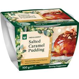 Woolworths Salted Caramel Pudding 100g