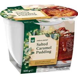 Woolworths Salted Caramel Pudding 500g
