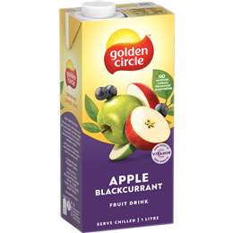 Golden Circle Apple Blackcurrant Fruit Drink 1L