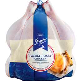 Steggles Family Roast Whole Chicken 1.8kg - 2.5kg