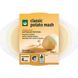 Woolworths Classic Potato Mash 475g