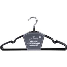 Woolworths Essentials Plastic Coated Wire Hangers each
