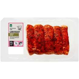Woolworths Pork Loin Roast With Herbs & Spices 500g - 700g
