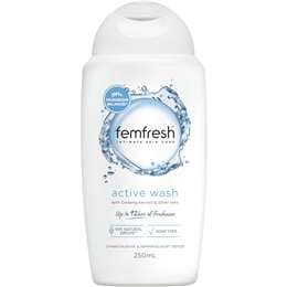 Femfresh Deodorising Active Intimate Wash 250mL