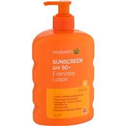 Woolworths SPF 50+ Everyday Sunscreen Lotion 500mL