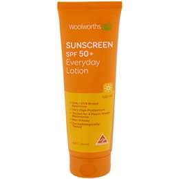 Woolworths SPF 50+ Everyday Sunscreen Tube 100mL