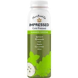 Impressed Cold Pressed Juice Summer Greens 325mL