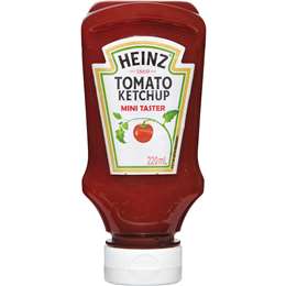 Heinz Tomato Ketchup Squeezy Bottle 220mL