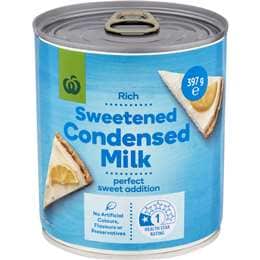 Woolworths Sweetened Condensed Milk 397g