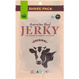Woolworths Beef Jerky Original 180g