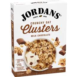 Jordans Crunchy Oat Clusters Milk Chocolate 500g