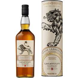 Lagavulin 9 Year Old Game Of Thrones Lannister Single Malt Whisky 700mL