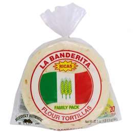 La Banderita Flour Tortilla 20 pack