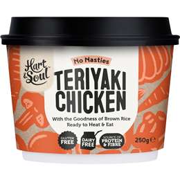 Hart & Soul All Natural Supergrain Teriyaki Chicken 250g