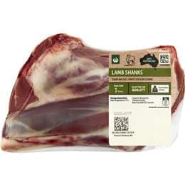 Woolworths Lamb Shanks 500g - 1kg