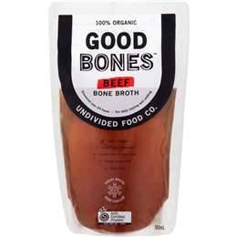 Good Bones Organic Bone Broth Beef 500mL