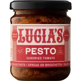 Lucia's Sundried Tomato Pesto 190g