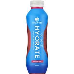 Cocobella Hydrate Raspberry 500mL