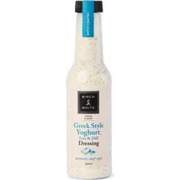 Birch & Waite Salad Dressing Greek Yoghurt Feta & Dill 250mL