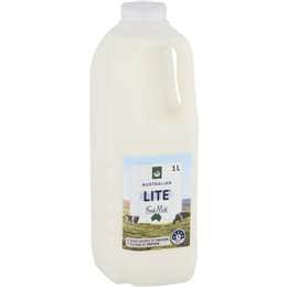 Woolworths Lite Milk 1L