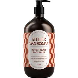 Woodsman Skincare Burnt Rose Body Wash 1L