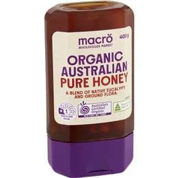 Macro Organic Honey 400g