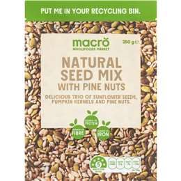 Macro Natural Seed Mix With Pine Nuts 250g