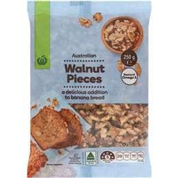 Woolworths Walnuts Pieces 250g