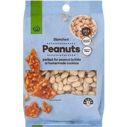 Woolworths Blanched Peanuts 375g