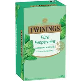 Twinings Pure Peppermint Tea Bags 40 pack
