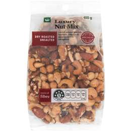 Woolworths Luxury Oven Roasted Nut Mix 400g