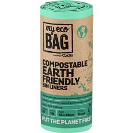My Eco Bag Compostable Bin Liners Small 20 pack