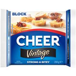 Cheer Vintage Cheese Block 200g