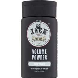 Jack The Barber Mens Volume Hair Styling Powder Natural Matte Finish 30g