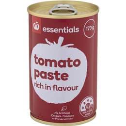 Woolworths Essentials Tomato Paste 170g