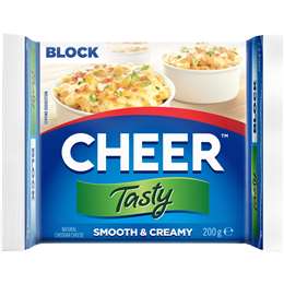 Cheer Tasty Cheese Block 200g