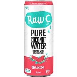 Raw C Pure Natural Coconut Water Watermelon 325mL