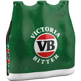 Victoria Bitter Lager Bottles 750mL x 3 pack