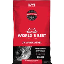 World's Best Multiple Cat Clumping Litter 3.63Kg