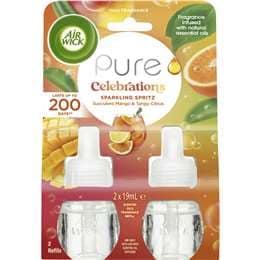 Air Wick Pure Sparkling Spritz Plug In Diffuser Refill 19mL x 2 pack