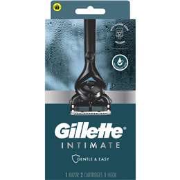 Gillette Intimate Razor & Cartridges each