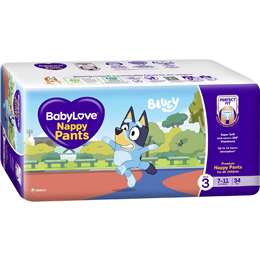 BabyLove Nappy Pants Size 3 (7-11kg) 34 pack