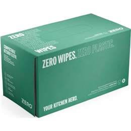 Zero Compostible Kitchen Cloths Large 60 pack