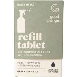 Good Change Store All Purpose Cleaner Refill Tablet Green Tea & Lily each