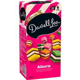 Darrell Lea Liquorice Allsorts Gift Box 600g