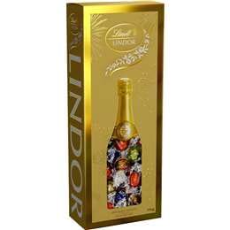 Lindt Lindor Champagne Gala Assorted Chocolate Gift Box 396g